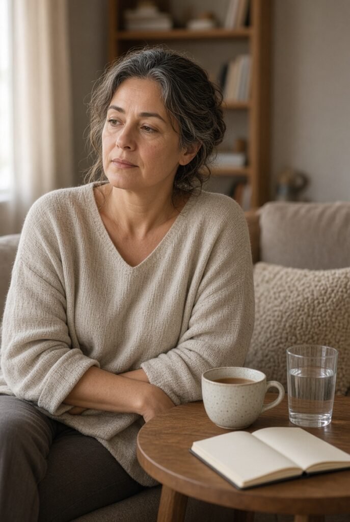 cortisol na menopausa e estresse em mulheres 40+